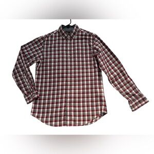 Banana Republic Men’s Luxe Flannel Slim Fit Plaid Shirt Sz:M